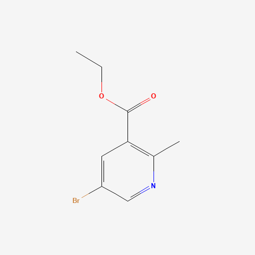 129477-21-0 ethyl 5-bromo-2-methylpyridine-3-carboxylate chemical structure