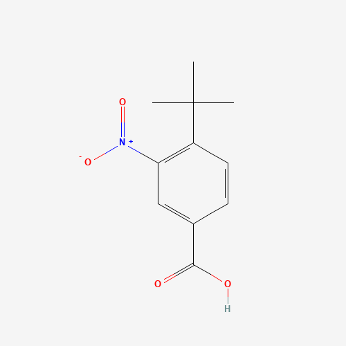 59719-78-7 4-tert-butyl-3-nitrobenzoic acid chemical structure