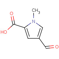 132122-28-2 4-formyl-1-methylpyrrole-2-carboxylic acid chemical structure