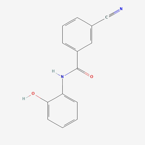 219519-85-4 3-cyano-N-(2-hydroxyphenyl)benzamide chemical structure