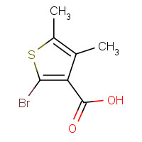 175217-22-8 2-bromo-4,5-dimethylthiophene-3-carboxylic acid chemical structure