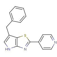 1258934-96-1 6-benzyl-2-pyridin-4-yl-4H-pyrrolo[2,3-d][1,3]thiazole chemical structure