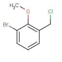 1247514-62-0 1-bromo-3-(chloromethyl)-2-methoxybenzene chemical structure