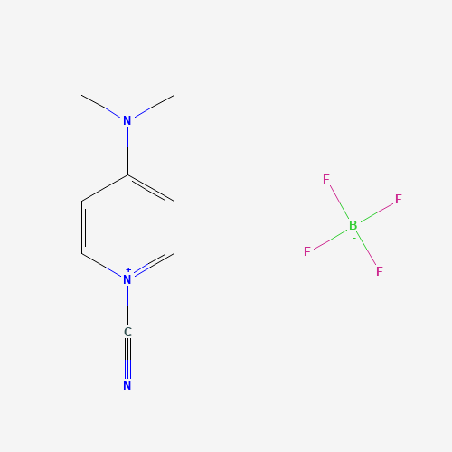 59016-56-7 4-(dimethylamino)pyridin-1-ium-1-carbonitrile;tetrafluoroborate chemical structure