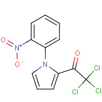 259099-55-3 2,2,2-trichloro-1-[1-(2-nitrophenyl)pyrrol-2-yl]ethanone chemical structure