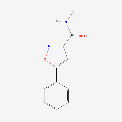 144537-05-3 N-methyl-5-phenyl-1,2-oxazole-3-carboxamide chemical structure