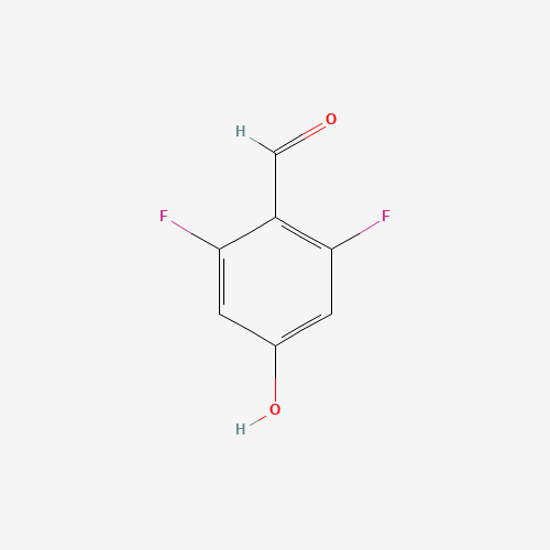 532967-21-8 2,6-difluoro-4-hydroxybenzaldehyde chemical structure