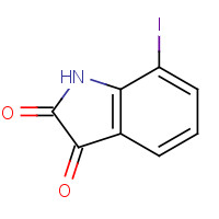 20780-78-3 7-iodo-1H-indole-2,3-dione chemical structure