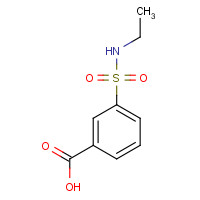 7326-74-1 3-(ethylsulfamoyl)benzoic acid chemical structure