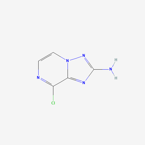 1314874-80-0 8-chloro-[1,2,4]triazolo[1,5-a]pyrazin-2-amine chemical structure