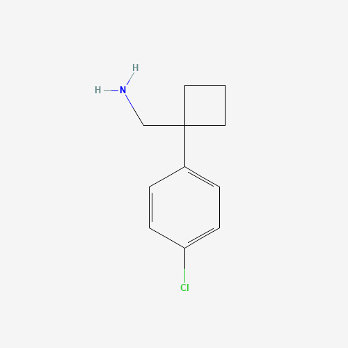 63010-09-3 [1-(4-chlorophenyl)cyclobutyl]methanamine chemical structure