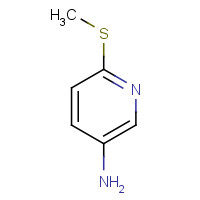 29958-08-5 6-methylsulfanylpyridin-3-amine chemical structure