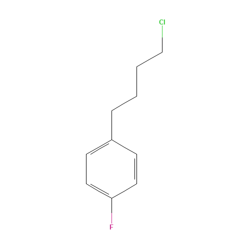 54540-58-8 1-(4-chlorobutyl)-4-fluorobenzene chemical structure