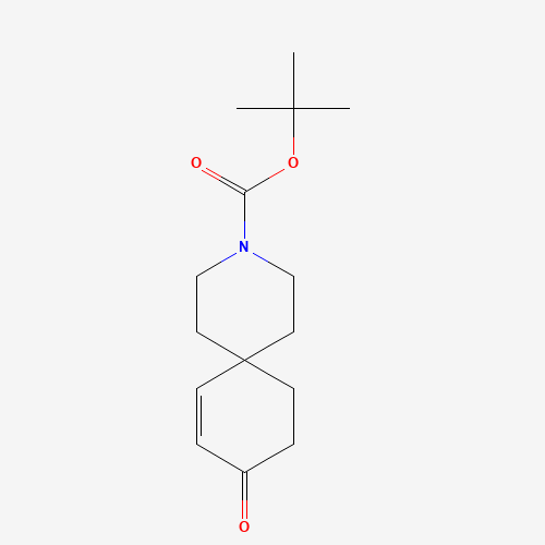 873924-07-3 tert-butyl 9-oxo-3-azaspiro[5.5]undec-10-ene-3-carboxylate chemical structure