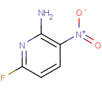 60186-21-2 6-fluoro-3-nitropyridin-2-amine chemical structure