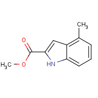 136831-13-5 methyl 4-methyl-1H-indole-2-carboxylate chemical structure