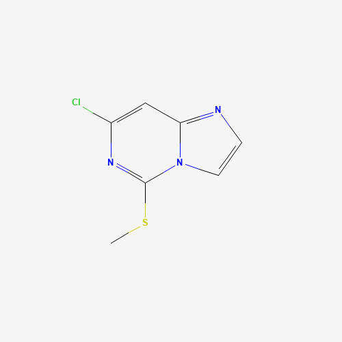 872059-27-3 7-chloro-5-methylsulfanylimidazo[1,2-c]pyrimidine chemical structure