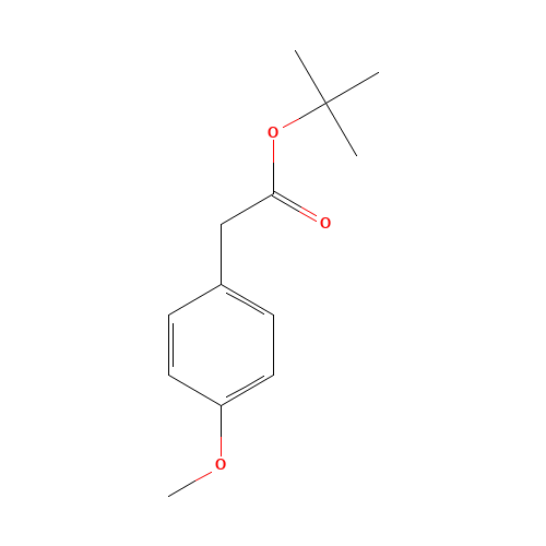 33155-61-2 tert-butyl 2-(4-methoxyphenyl)acetate chemical structure