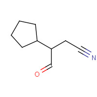 1439823-13-8 3-cyclopentyl-4-oxobutanenitrile chemical structure