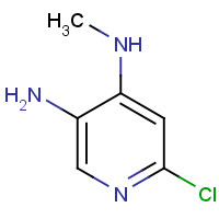 87034-76-2 6-chloro-4-N-methylpyridine-3,4-diamine chemical structure
