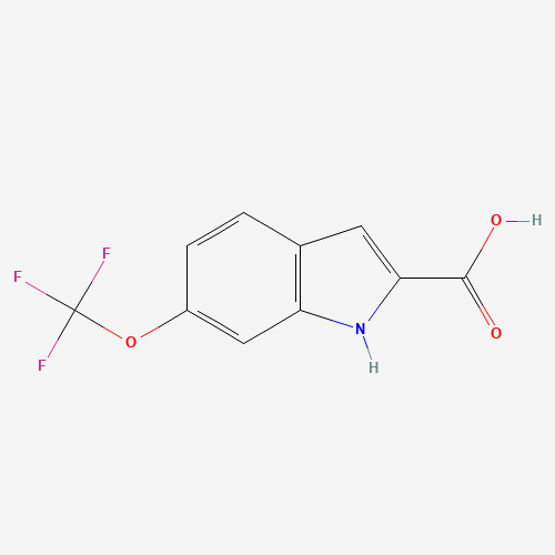 923259-70-5 6-(trifluoromethoxy)-1H-indole-2-carboxylic acid chemical structure