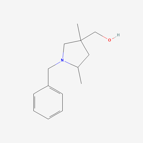 664364-26-5 (1-benzyl-3,5-dimethylpyrrolidin-3-yl)methanol chemical structure