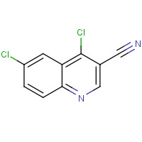 936498-04-3 4,6-dichloroquinoline-3-carbonitrile chemical structure