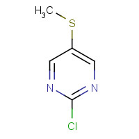 115581-36-7 2-chloro-5-methylsulfanylpyrimidine chemical structure