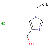 215868-80-7 (1-ethylimidazol-4-yl)methanol;hydrochloride chemical structure