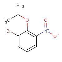 1369923-30-7 1-bromo-3-nitro-2-propan-2-yloxybenzene chemical structure