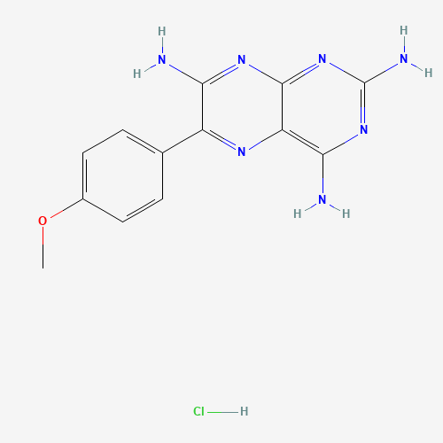 192587-18-1 6-(4-methoxyphenyl)pteridine-2,4,7-triamine;hydrochloride chemical structure