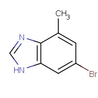 255064-10-9 6-bromo-4-methyl-1H-benzimidazole chemical structure