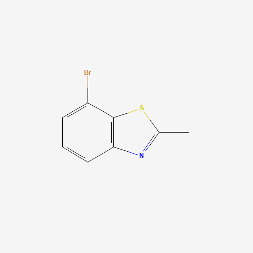 110704-32-0 7-bromo-2-methyl-1,3-benzothiazole chemical structure