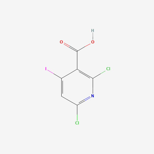 343781-55-5 2,6-dichloro-4-iodopyridine-3-carboxylic acid chemical structure