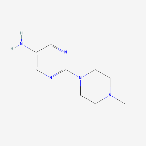 943757-74-2 2-(4-methylpiperazin-1-yl)pyrimidin-5-amine chemical structure