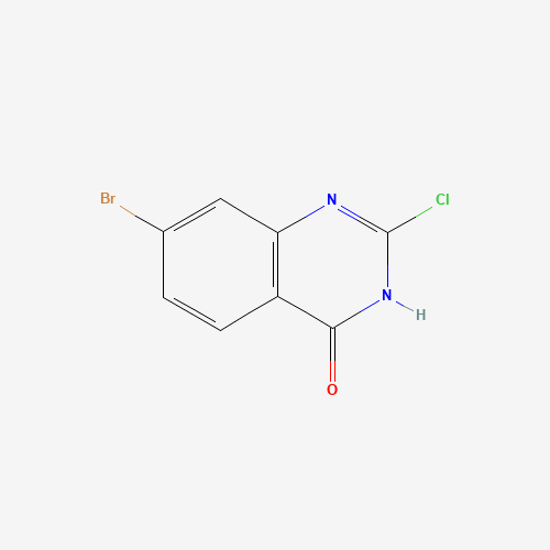 744229-27-4 7-bromo-2-chloro-1H-quinazolin-4-one chemical structure