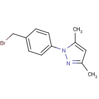 937796-05-9 1-[4-(bromomethyl)phenyl]-3,5-dimethylpyrazole chemical structure