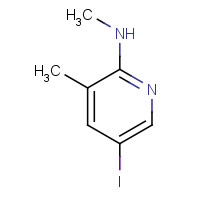 942206-33-9 5-iodo-N,3-dimethylpyridin-2-amine chemical structure
