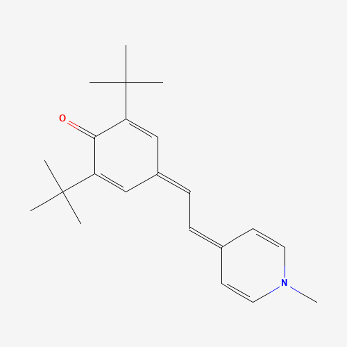 38039-60-0 2,6-ditert-butyl-4-[2-(1-methylpyridin-4-ylidene)ethylidene]cyclohexa-2,5-dien-1-one chemical structure