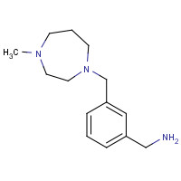 915707-48-1 [3-[(4-methyl-1,4-diazepan-1-yl)methyl]phenyl]methanamine chemical structure