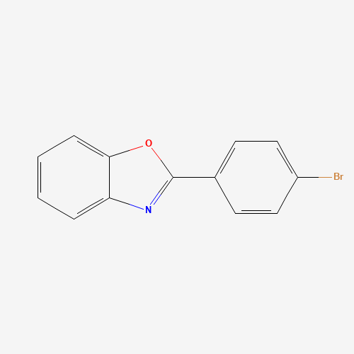 3164-13-4 2-(4-bromophenyl)-1,3-benzoxazole chemical structure