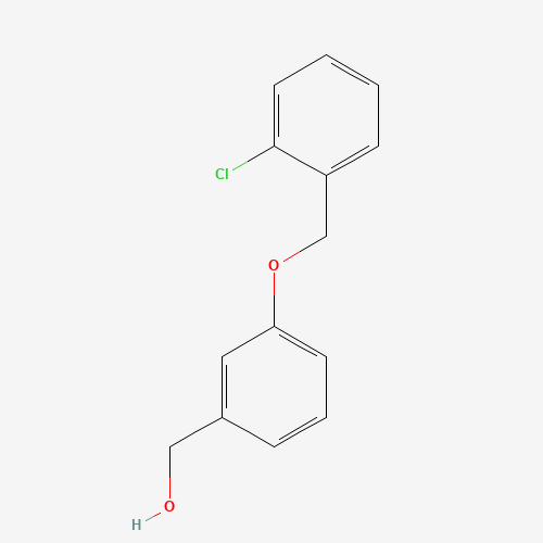 869951-12-2 [3-[(2-chlorophenyl)methoxy]phenyl]methanol chemical structure