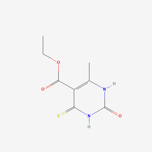 13996-05-9 ethyl 6-methyl-2-oxo-4-sulfanylidene-1H-pyrimidine-5-carboxylate chemical structure