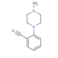 85803-63-0 2-(4-methylpiperazin-1-yl)benzonitrile chemical structure