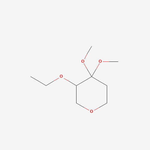 873062-82-9 3-ethoxy-4,4-dimethoxyoxane chemical structure