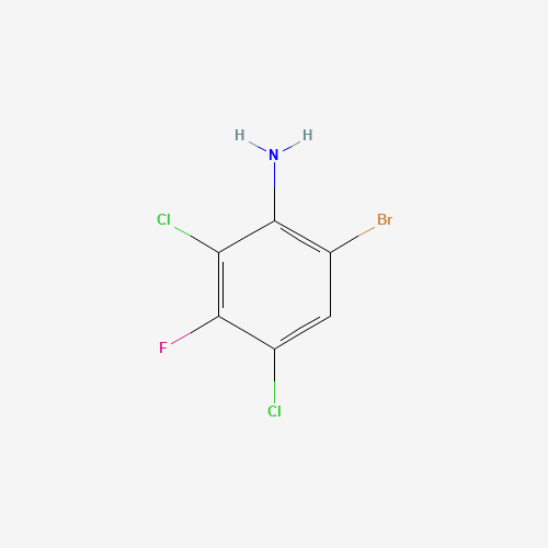 1360438-57-8 6-bromo-2,4-dichloro-3-fluoroaniline chemical structure