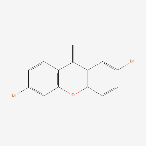 1246661-48-2 2,6-dibromo-9-methylidenexanthene chemical structure
