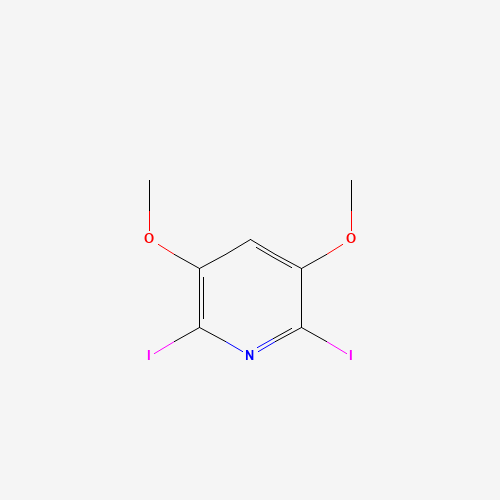 1131335-49-3 2,6-diiodo-3,5-dimethoxypyridine chemical structure