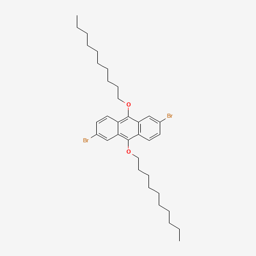 827624-44-2 2,6-dibromo-9,10-didecoxyanthracene chemical structure