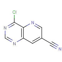 1600513-21-0 4-chloropyrido[3,2-d]pyrimidine-7-carbonitrile chemical structure